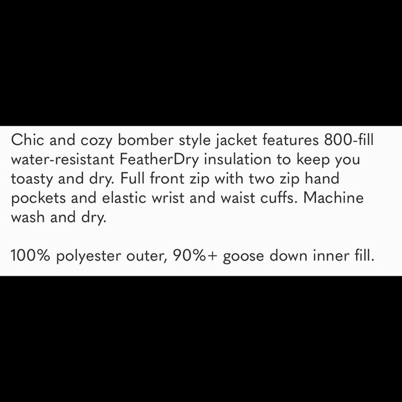 Athleta Womens Dobby Goose Down Puffer Bomber Jacket Quilted red grey 138700 - Picture 12 of 12